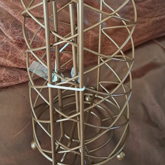 Metal Decorative Freestanding Toilet Paper Roll Holder Stand and Dispenser - Picture 9 of 9